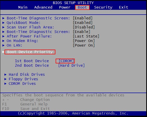 Windows Vista Start-Up Disk