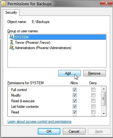 ownership utilities permissions whom granted