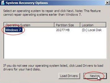 windows system image recovery