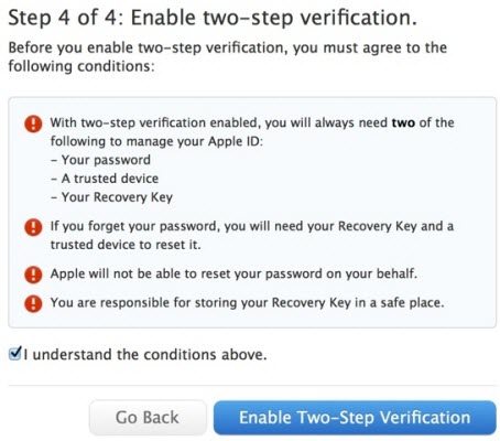 How To Enable Two-Step Verification For Apple ID