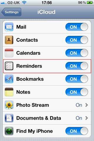 reminders on mac not syncing with iphone