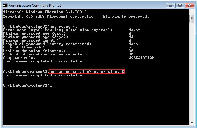 Teamviewer command line set password