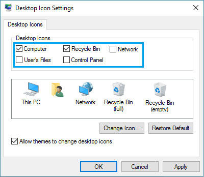 Top 5 Ways to Fix Windows 10 Desktop Icon Missing