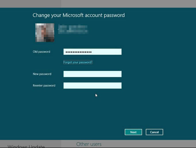 how to change microsoft account profile picture