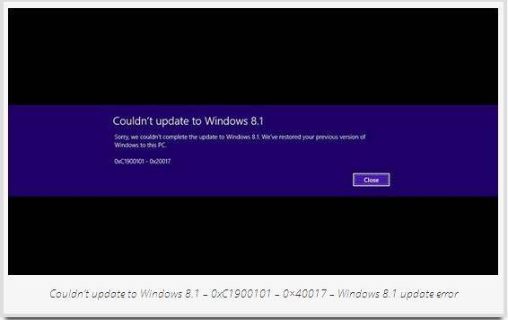 7 Common Windows 8 1 Update Errors And How To Fix Them